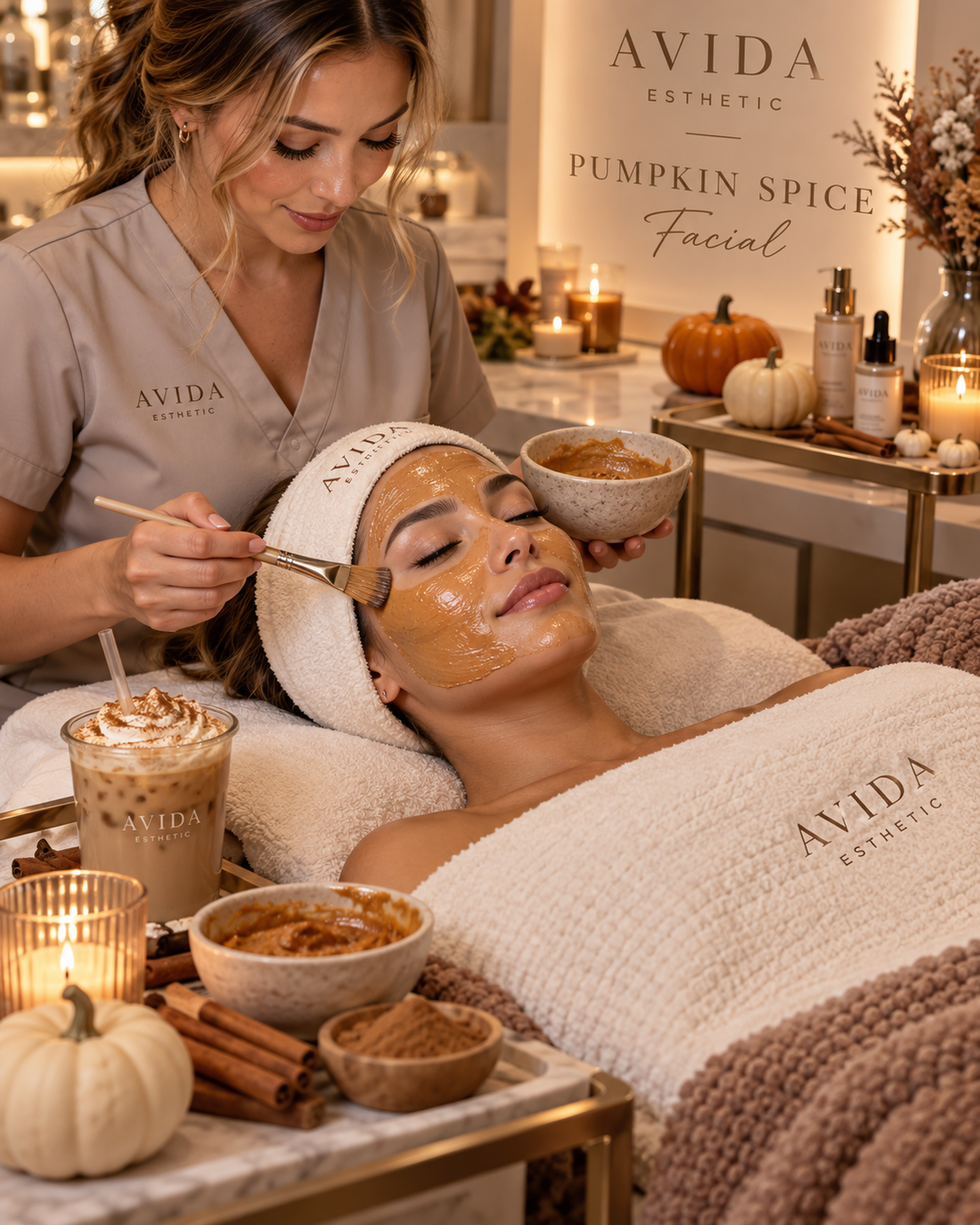 Pumpkin Spice Facial DEPOSITO $30